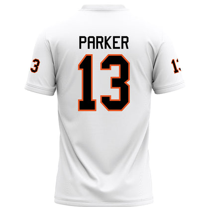UTPB - NCAA Football : Randle Parker - White Football Jersey-1