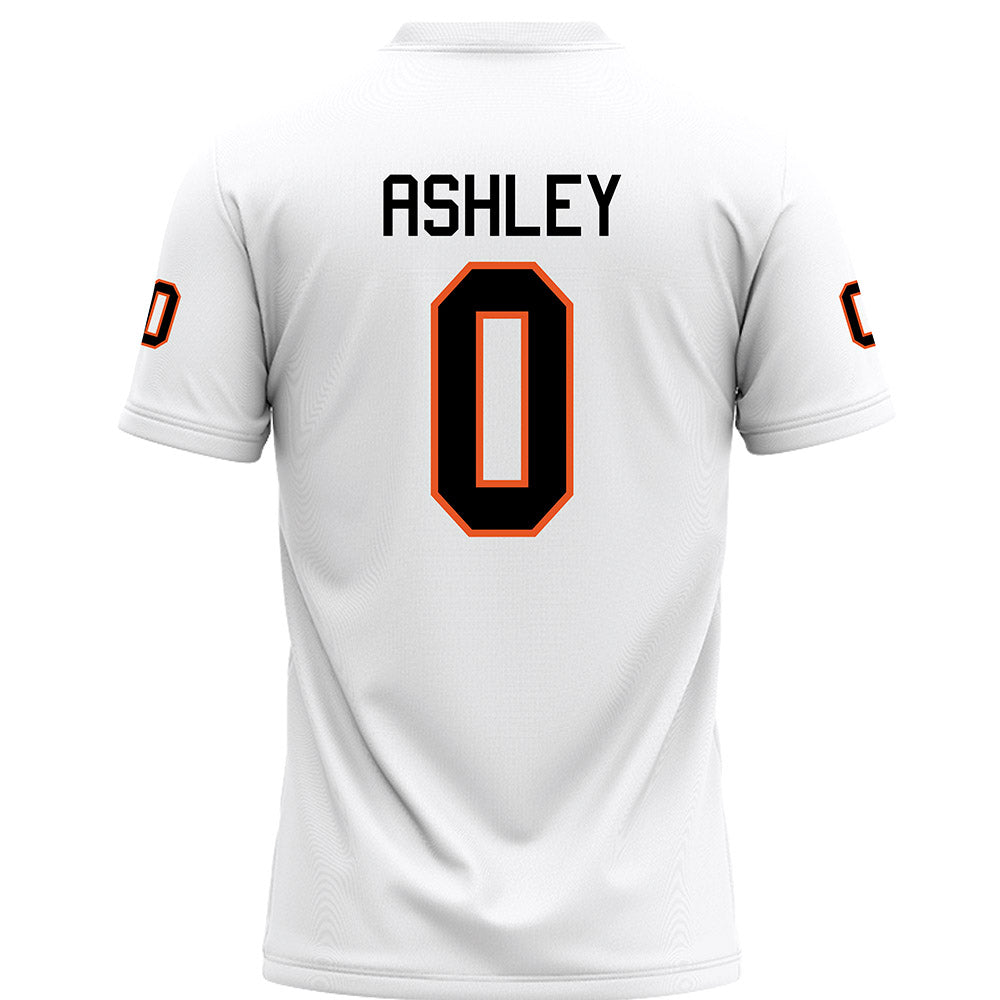 UTPB - NCAA Football : Ahmarion Ashley - White Football Jersey-1