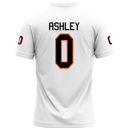 UTPB - NCAA Football : Ahmarion Ashley - White Football Jersey-1