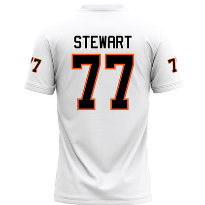 UTPB - NCAA Football : Braylon Stewart - White Football Jersey-1