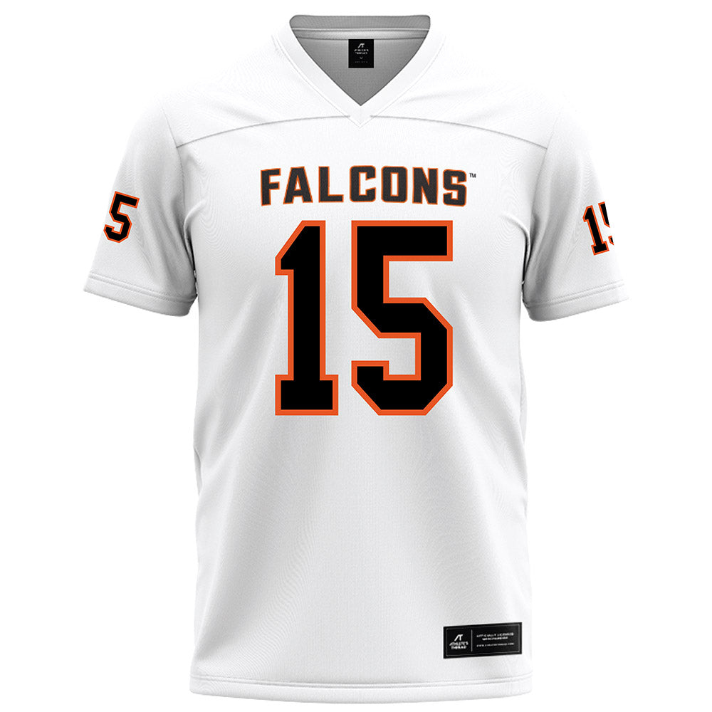UTPB - NCAA Football : Edwin Merriweather III - White Football Jersey-0