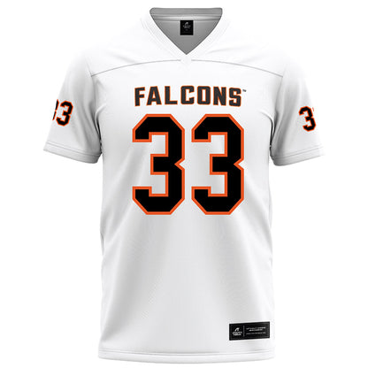 UTPB - NCAA Football : Devin Green - White Football Jersey-0