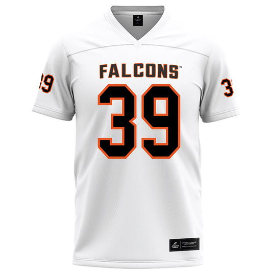 UTPB - NCAA Football : Eli Leiataua - White Football Jersey-0