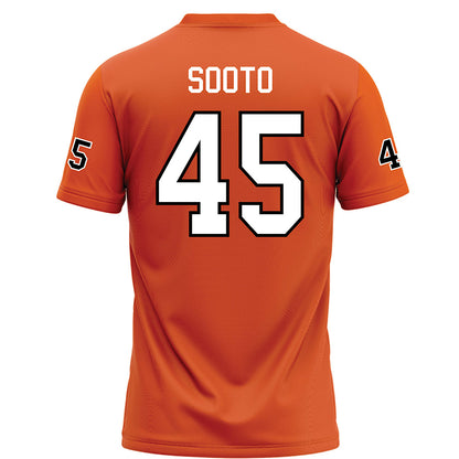 UTPB - NCAA Football : McKyle Sooto - Orange Football Jersey-1