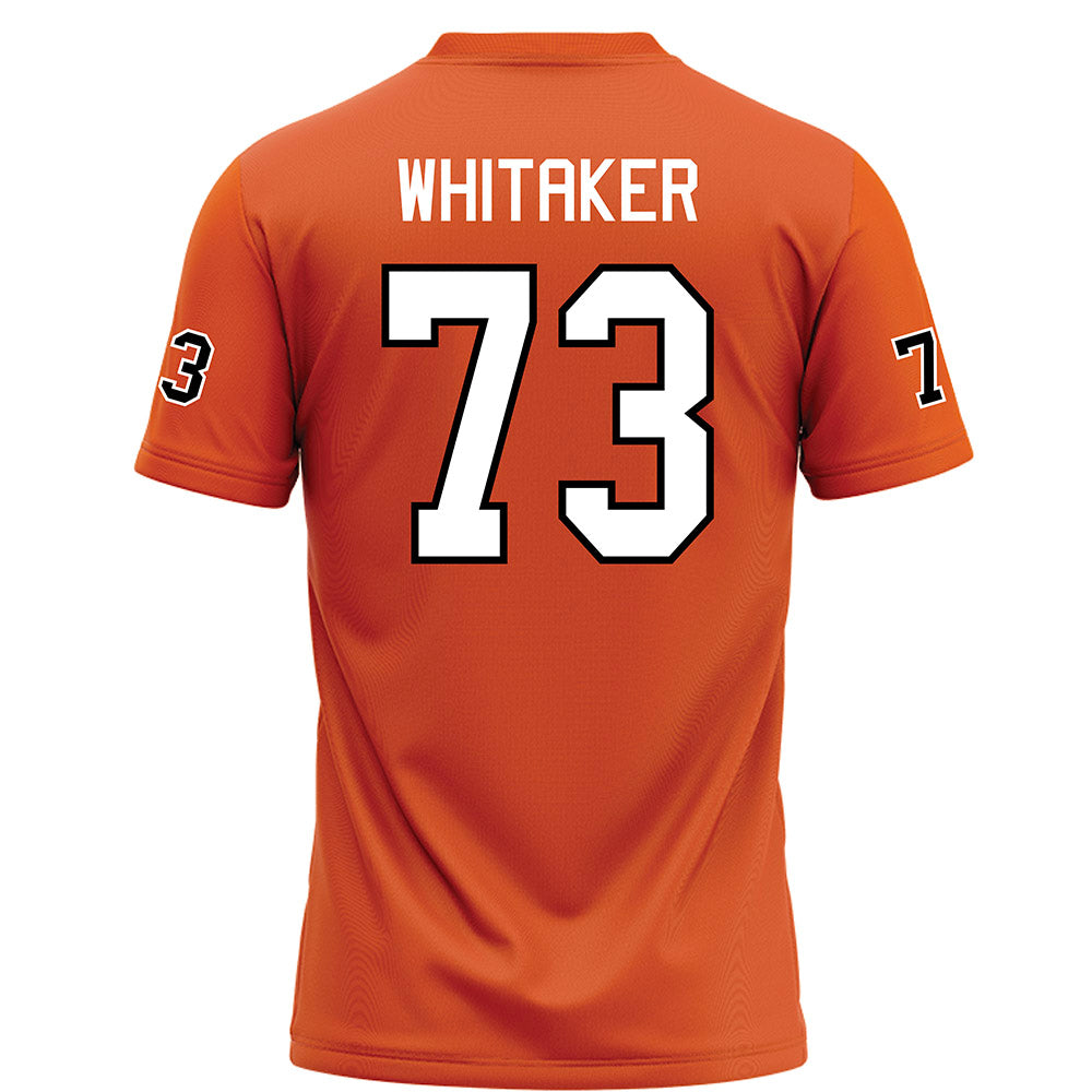 UTPB - NCAA Football : Ephraim Whitaker - Orange Football Jersey-1