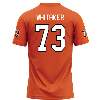 UTPB - NCAA Football : Ephraim Whitaker - Orange Football Jersey-1