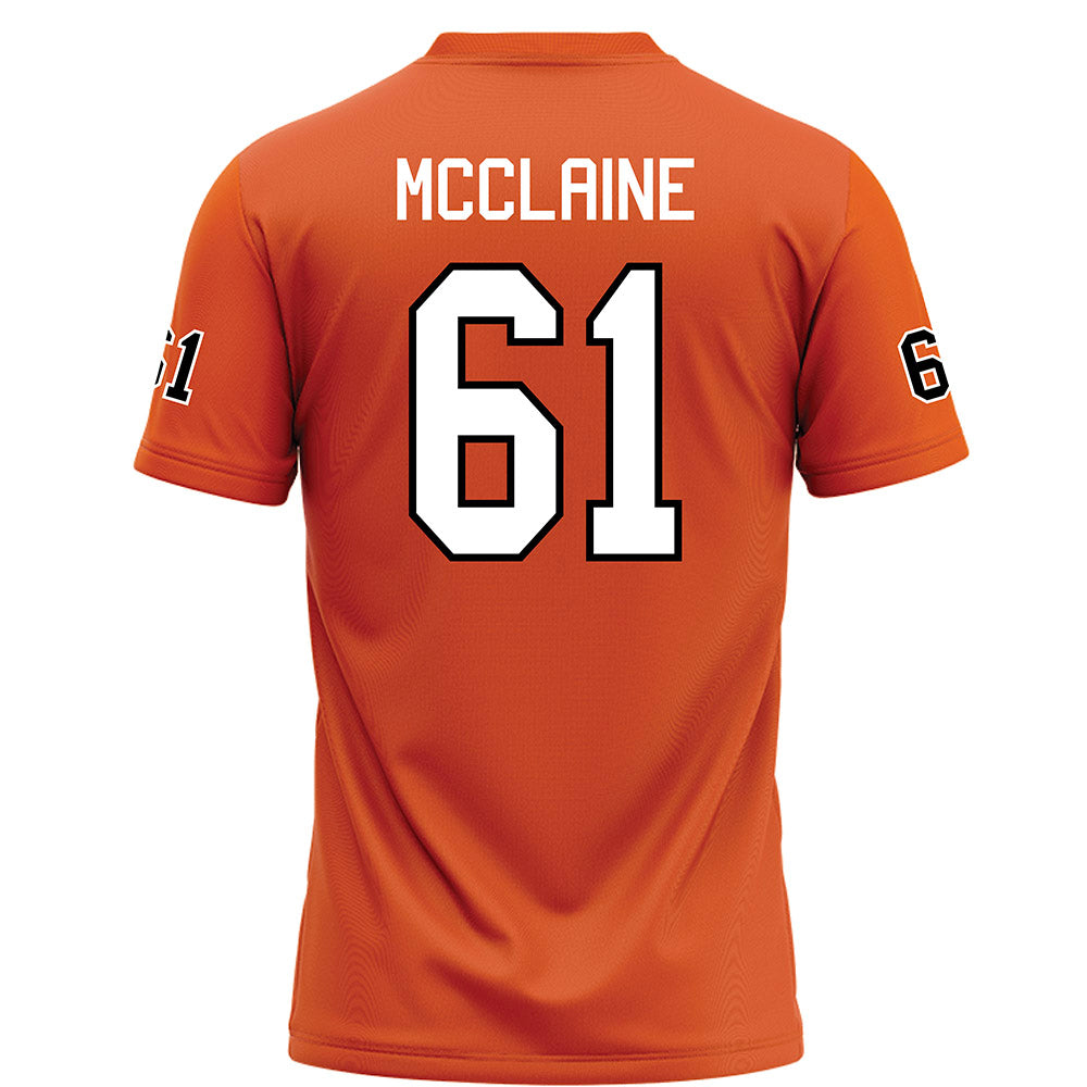 UTPB - NCAA Football : Jordan Mcclaine - Orange Football Jersey-1