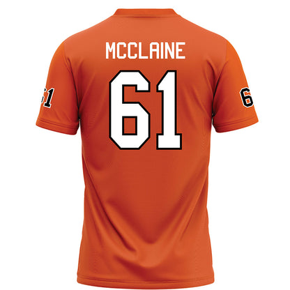 UTPB - NCAA Football : Jordan Mcclaine - Orange Football Jersey-1