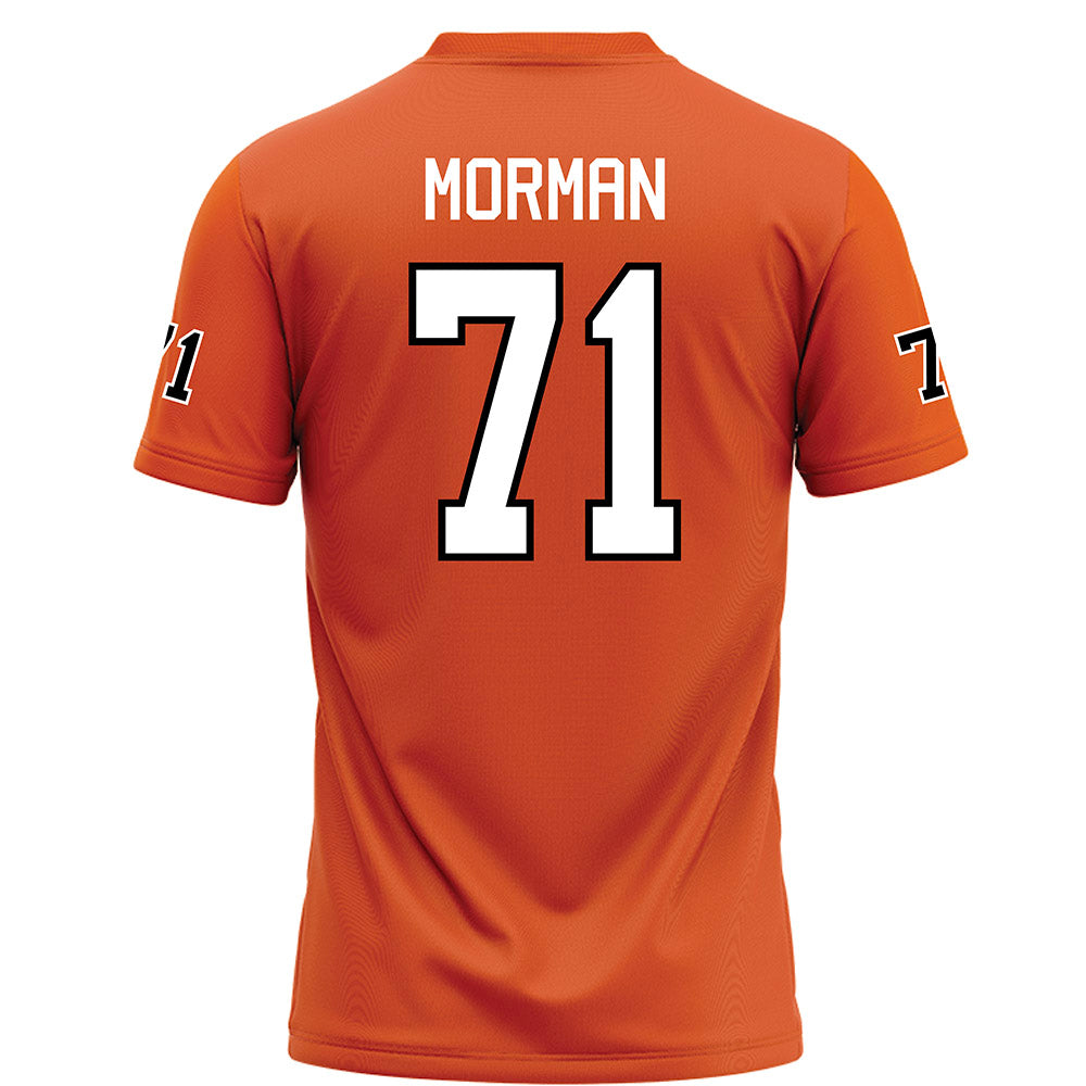 UTPB - NCAA Football : Caleb Morman - Orange Football Jersey-1