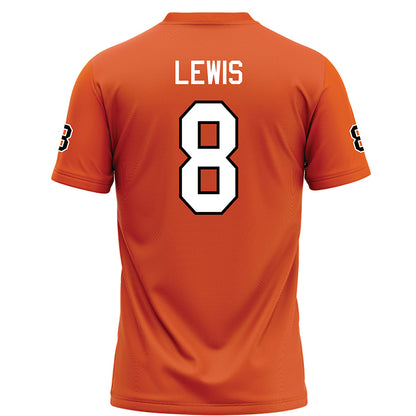 UTPB - NCAA Football : Tylinn Lewis - Orange Football Jersey-1