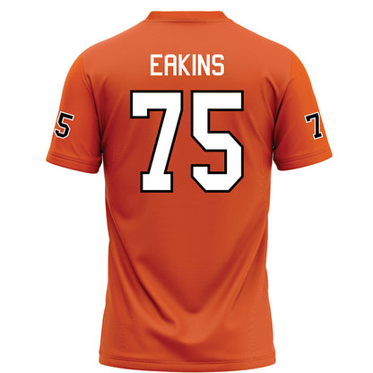 UTPB - NCAA Football : Torbyn Eakins - Orange Football Jersey-1