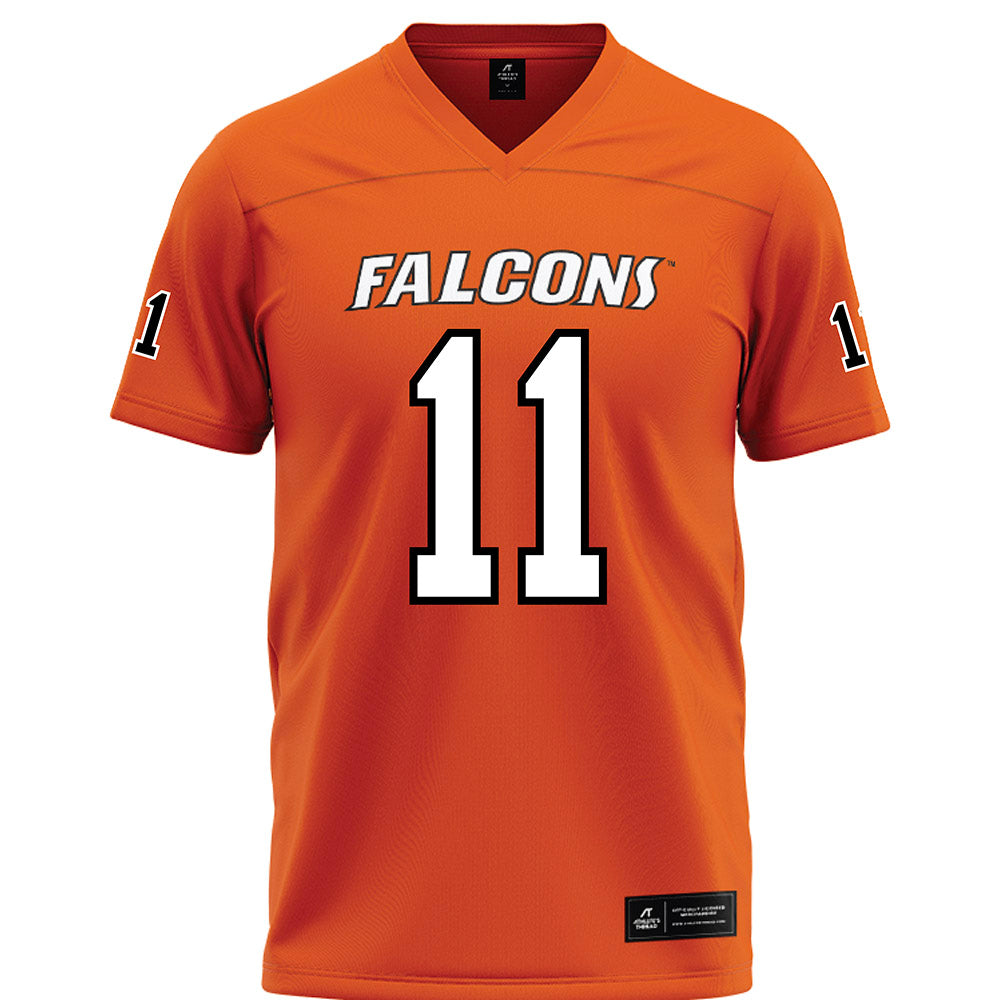 UTPB - NCAA Football : Dominic Lopez - Orange Football Jersey-0