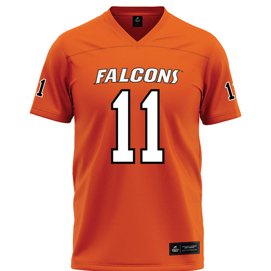 UTPB - NCAA Football : Dominic Lopez - Orange Football Jersey-0