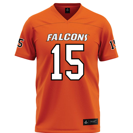 UTPB - NCAA Football : Edwin Merriweather III - Orange Football Jersey-0