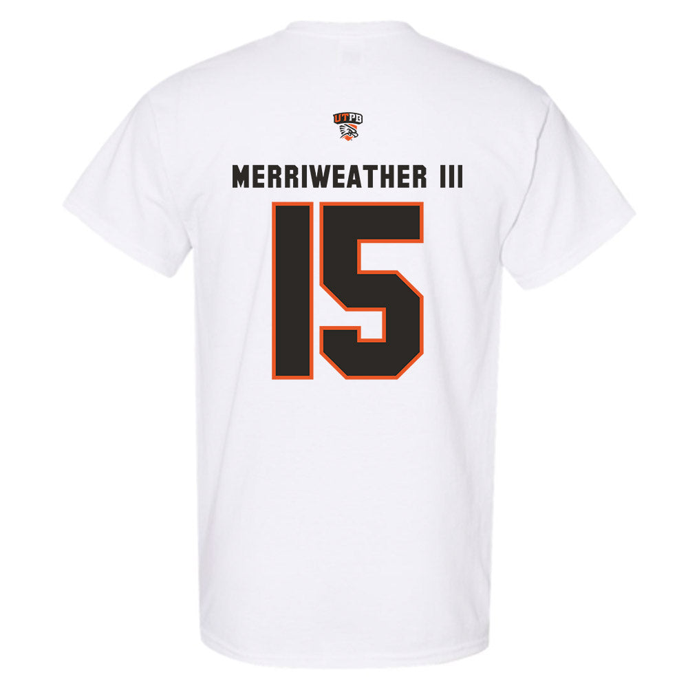 UTPB - NCAA Football : Edwin Merriweather III - Replica Shersey T-Shirt-1