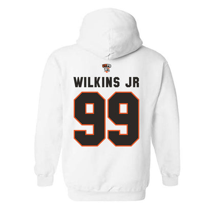 UTPB - NCAA Football : Calvin TANK Wilkins Jr - Replica Shersey Hooded Sweatshirt-1