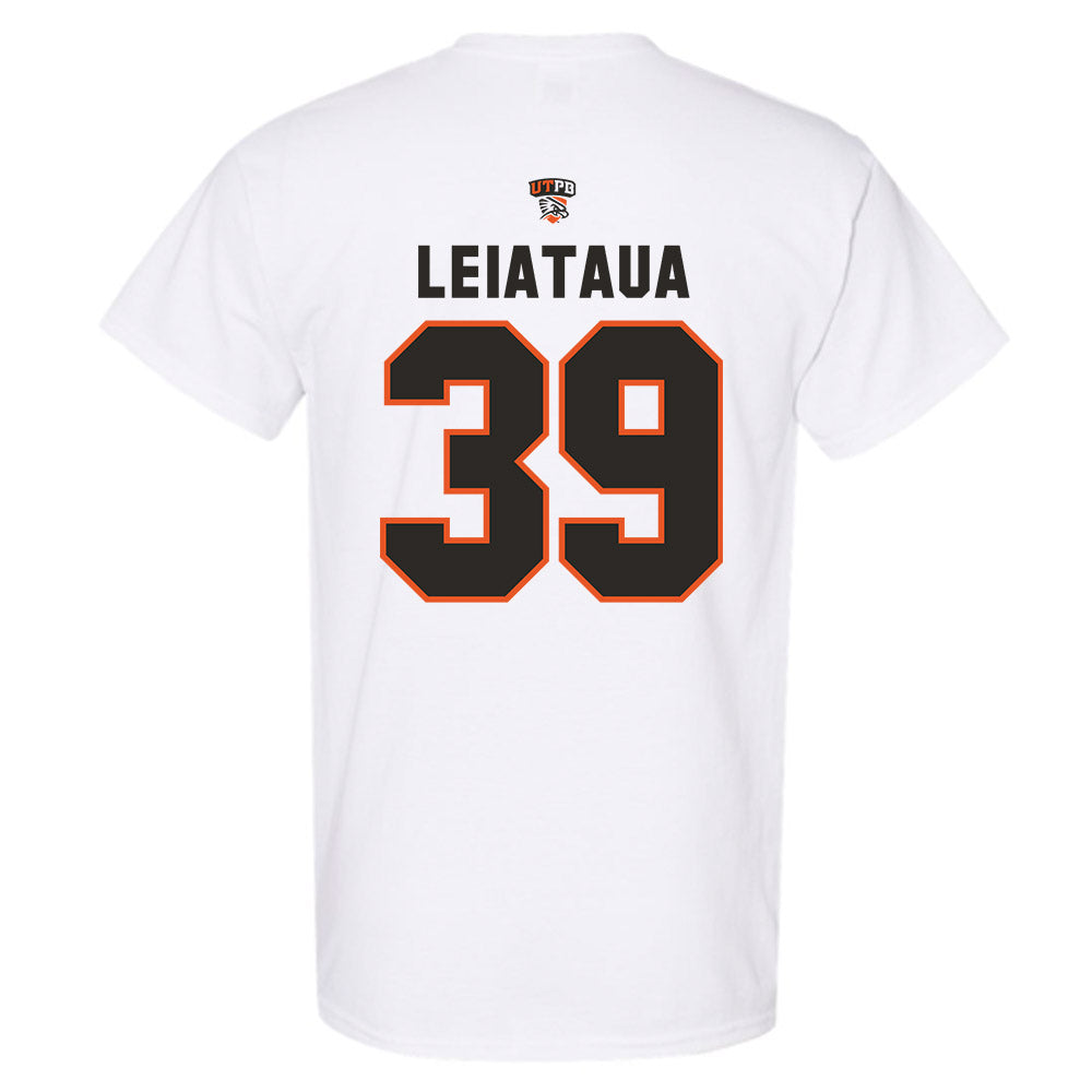 UTPB - NCAA Football : Eli Leiataua - Replica Shersey T-Shirt-1
