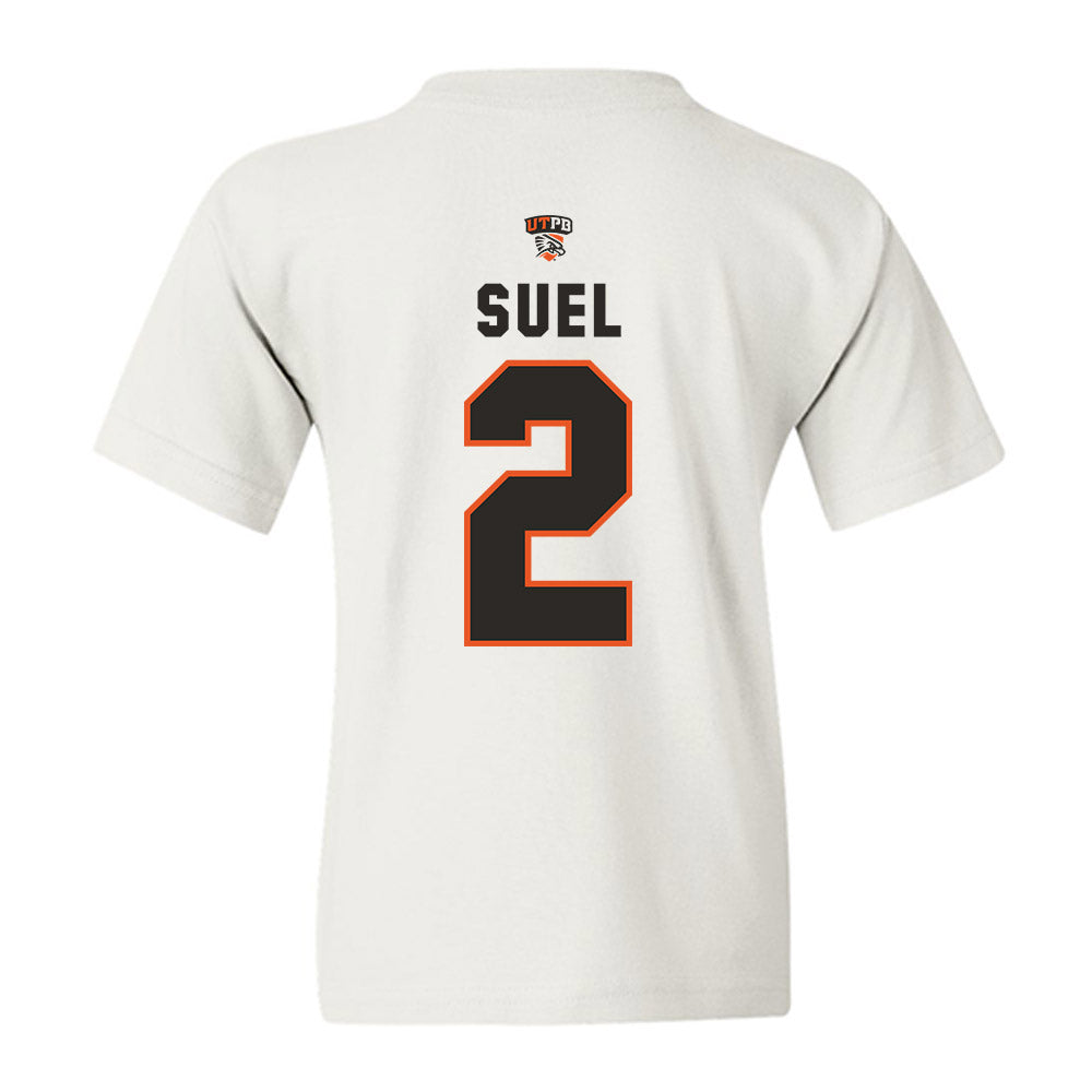 UTPB - NCAA Football : Traylen Suel - Replica Shersey Youth T-Shirt-1