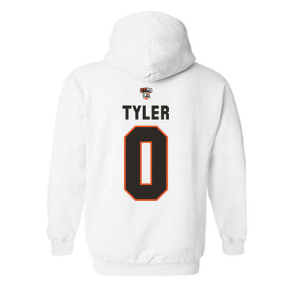 UTPB - NCAA Football : Cam Tyler - Replica Shersey Hooded Sweatshirt-1