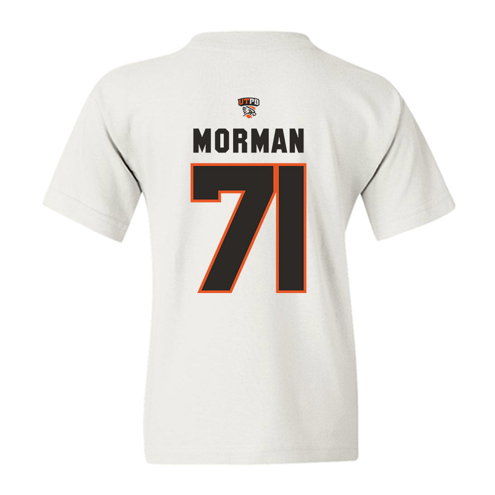 UTPB - NCAA Football : Caleb Morman - Replica Shersey Youth T-Shirt-1