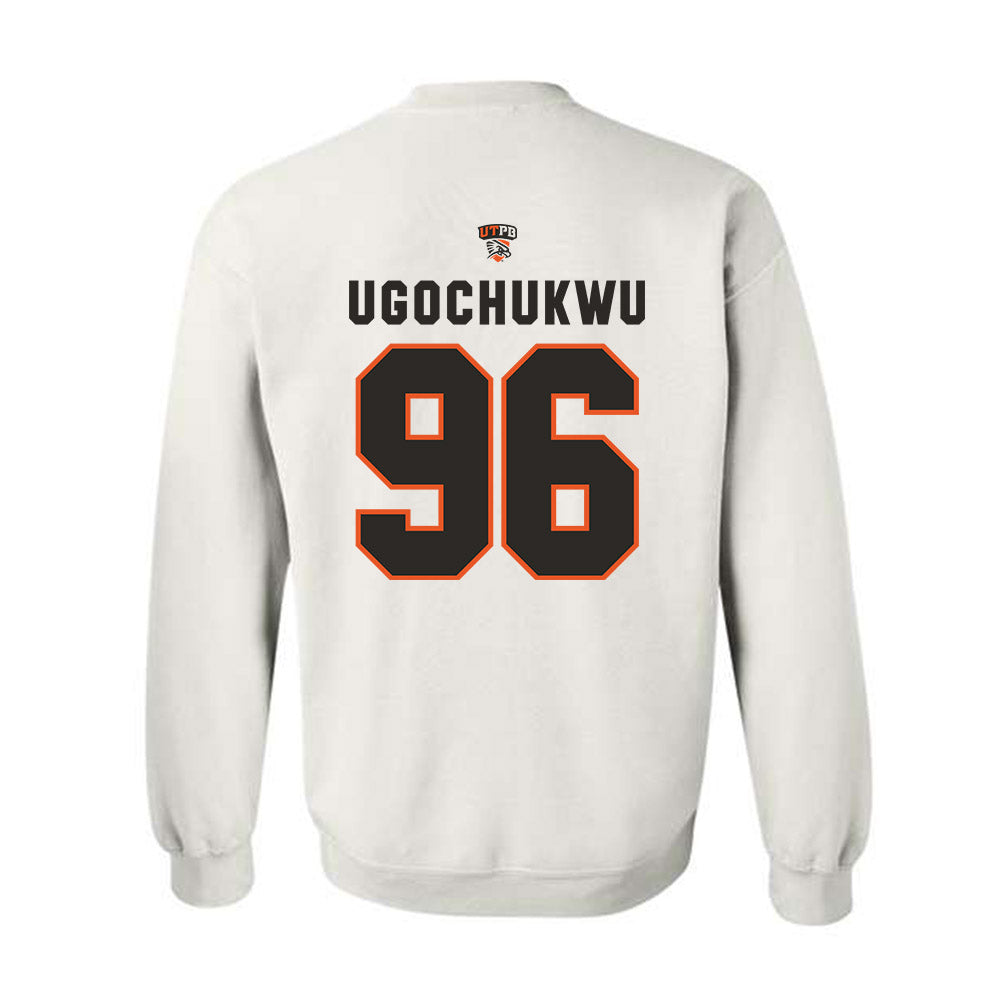 UTPB - NCAA Football : Godgive Ugochukwu - Replica Shersey Crewneck Sweatshirt-1