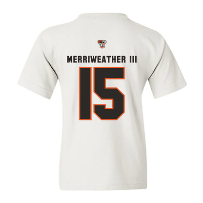 UTPB - NCAA Football : Edwin Merriweather III - Replica Shersey Youth T-Shirt-1