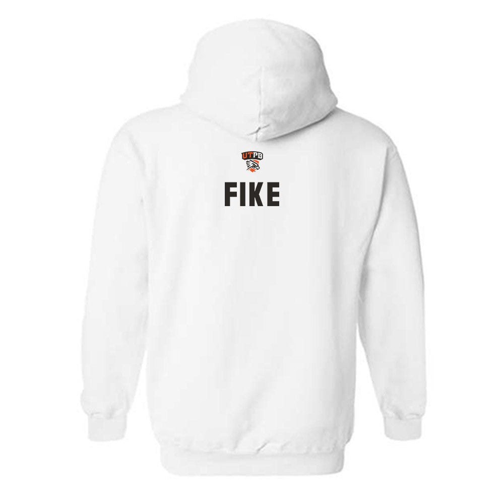 UTPB - NCAA Football : Jaiden Fike - Replica Shersey Hooded Sweatshirt-1