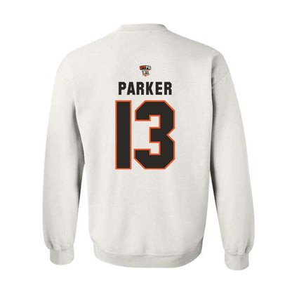 UTPB - NCAA Football : Randle Parker - Replica Shersey Crewneck Sweatshirt-1