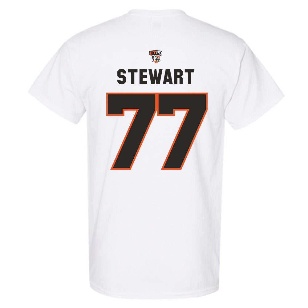 UTPB - NCAA Football : Braylon Stewart - Replica Shersey T-Shirt-1