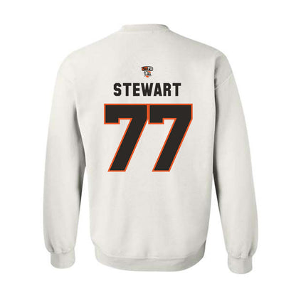 UTPB - NCAA Football : Braylon Stewart - Replica Shersey Crewneck Sweatshirt-1