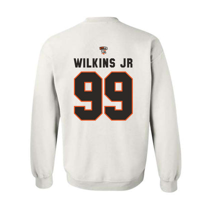 UTPB - NCAA Football : Calvin TANK Wilkins Jr - Replica Shersey Crewneck Sweatshirt-1