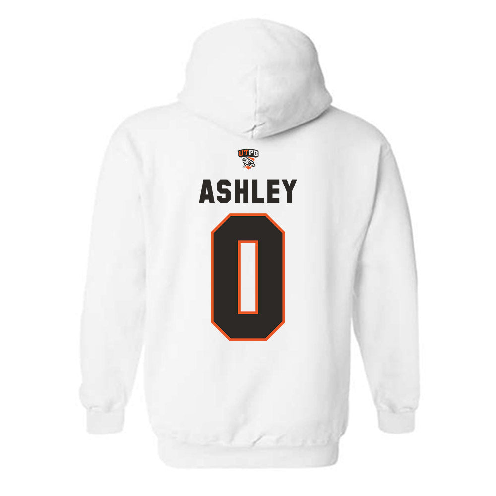 UTPB - NCAA Football : Ahmarion Ashley - Replica Shersey Hooded Sweatshirt-1