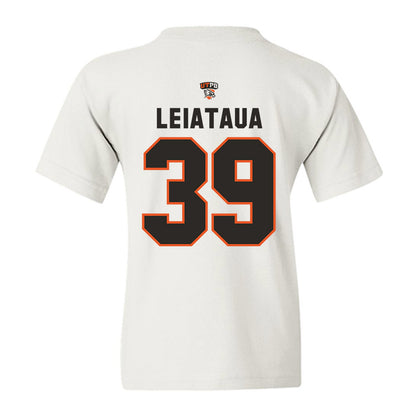 UTPB - NCAA Football : Eli Leiataua - Replica Shersey Youth T-Shirt-1