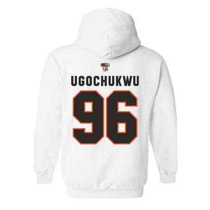 UTPB - NCAA Football : Godgive Ugochukwu - Replica Shersey Hooded Sweatshirt-1
