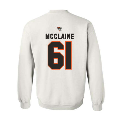 UTPB - NCAA Football : Jordan Mcclaine - Replica Shersey Crewneck Sweatshirt-1