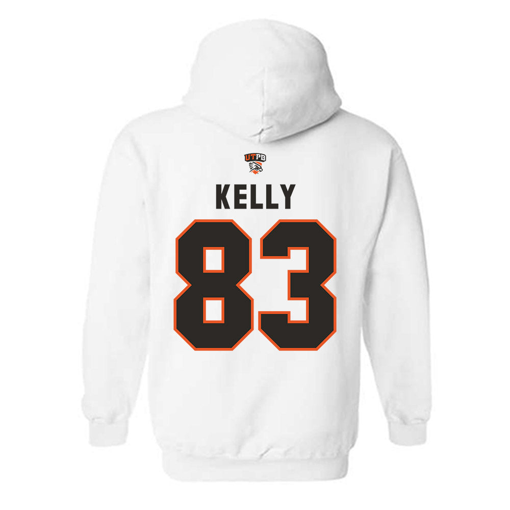 UTPB - NCAA Football : Heston Kelly - Replica Shersey Hooded Sweatshirt-1