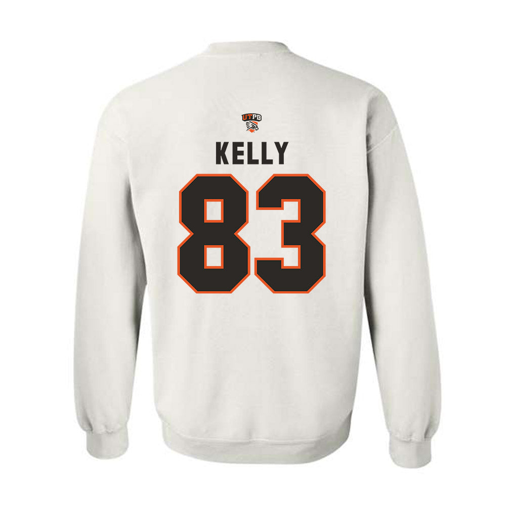 UTPB - NCAA Football : Heston Kelly - Replica Shersey Crewneck Sweatshirt-1