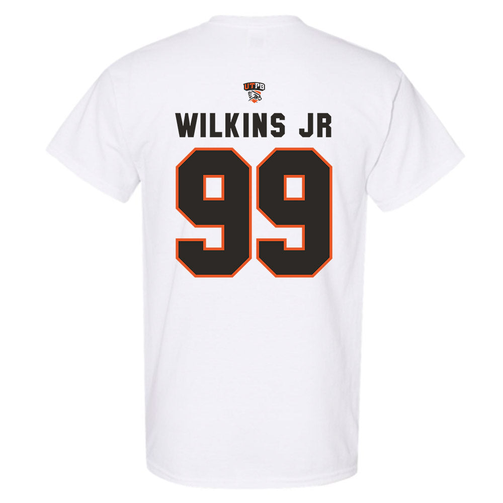 UTPB - NCAA Football : Calvin TANK Wilkins Jr - Replica Shersey T-Shirt-1
