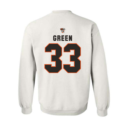 UTPB - NCAA Football : Devin Green - Replica Shersey Crewneck Sweatshirt-1