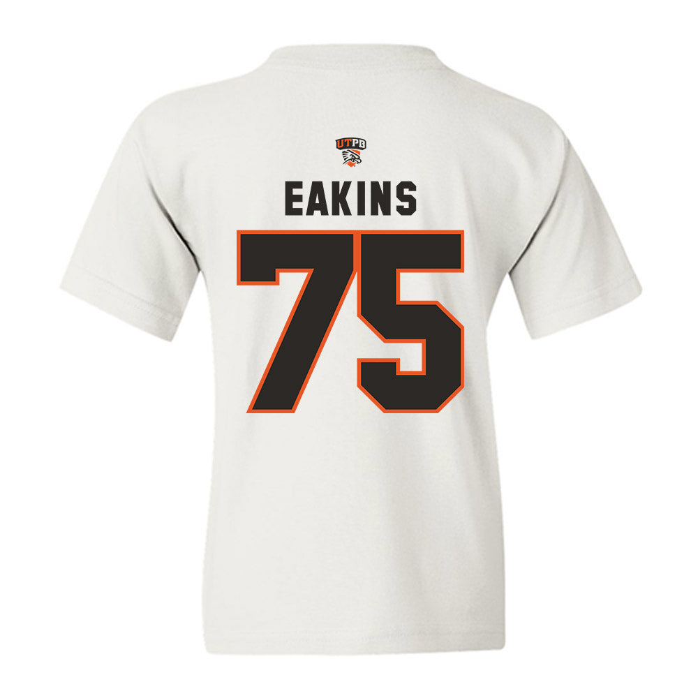 UTPB - NCAA Football : Torbyn Eakins - Replica Shersey Youth T-Shirt-1