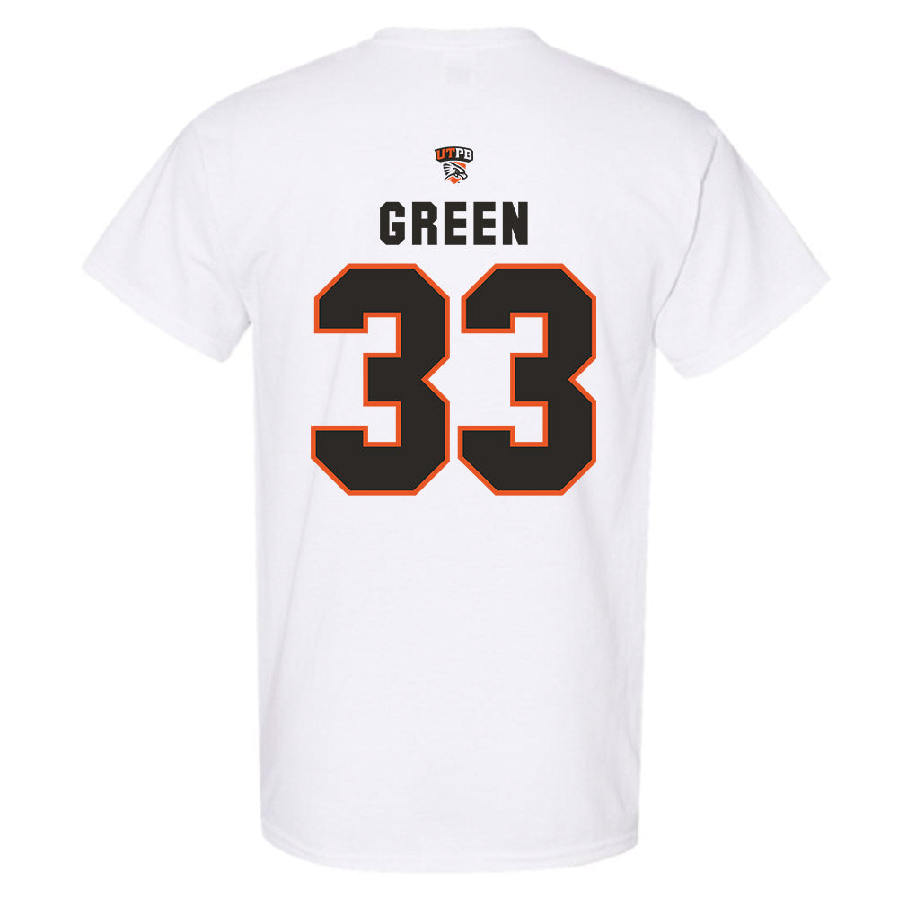 UTPB - NCAA Football : Devin Green - Replica Shersey T-Shirt-1