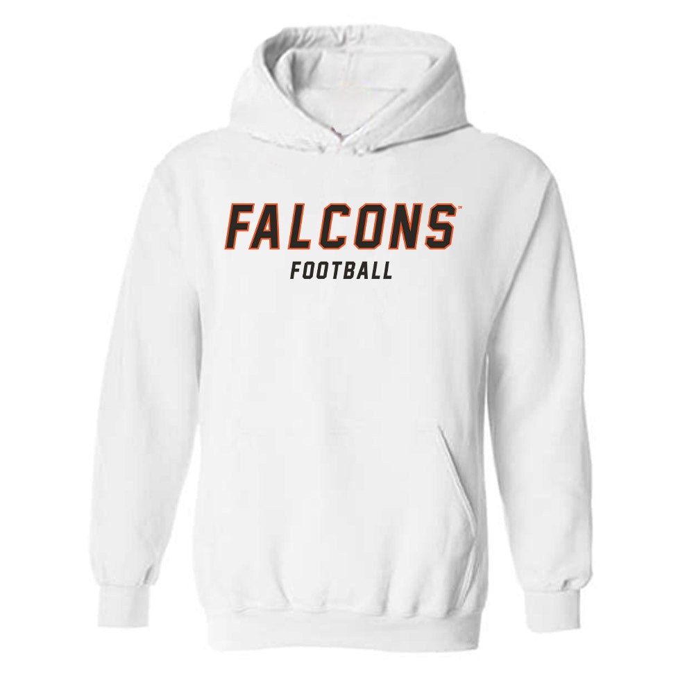 UTPB - NCAA Football : Caleb Morman - Replica Shersey Hooded Sweatshirt-0