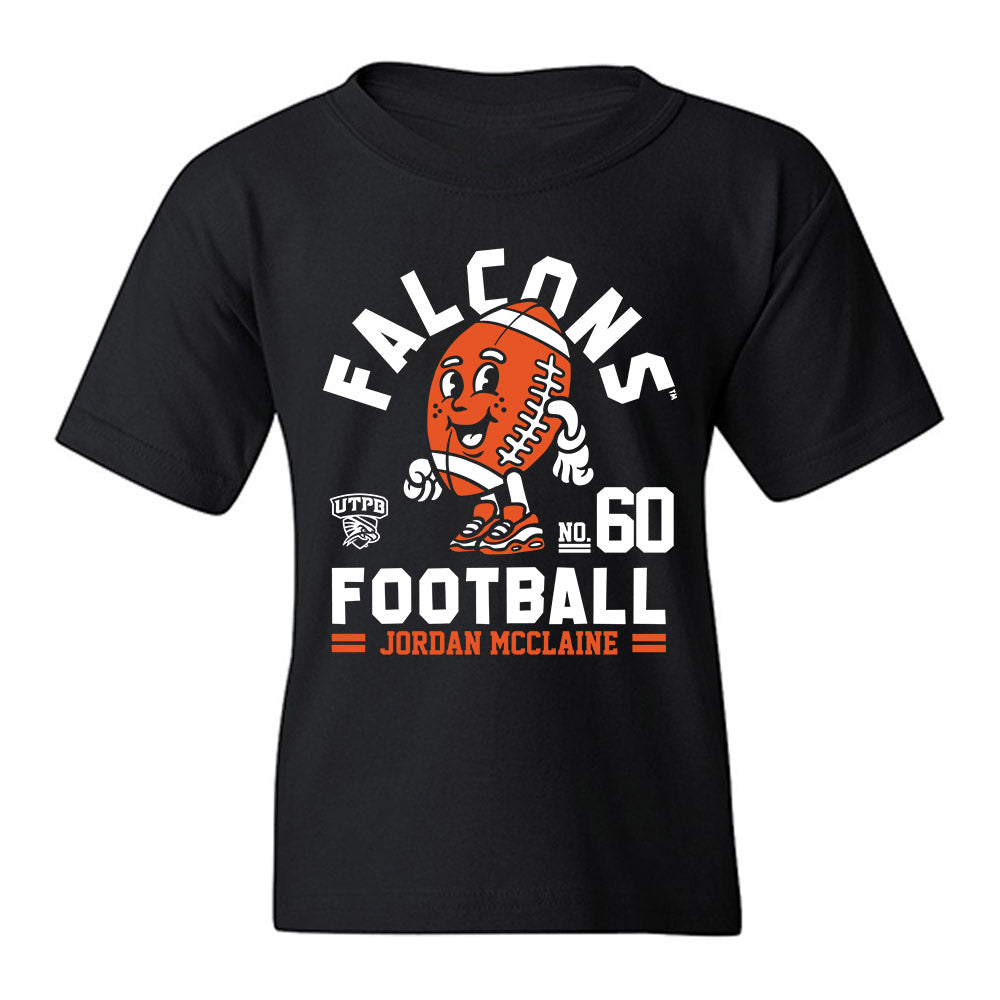 UTPB - NCAA Football : Jordan Mcclaine - Fashion Shersey Youth T-Shirt-0