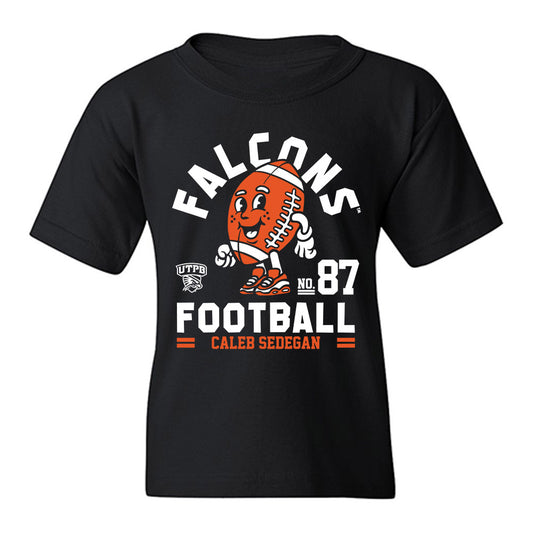 UTPB - NCAA Football : Caleb Sedegan - Fashion Shersey Youth T-Shirt-0