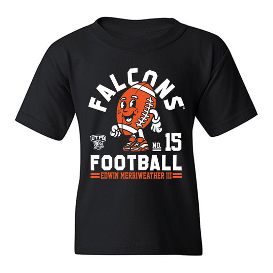 UTPB - NCAA Football : Edwin Merriweather III - Fashion Shersey Youth T-Shirt-0
