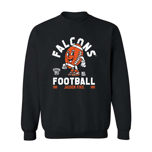 UTPB - NCAA Football : Jaiden Fike - Fashion Shersey Crewneck Sweatshirt-0