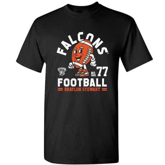 UTPB - NCAA Football : Braylon Stewart - Fashion Shersey T-Shirt-0