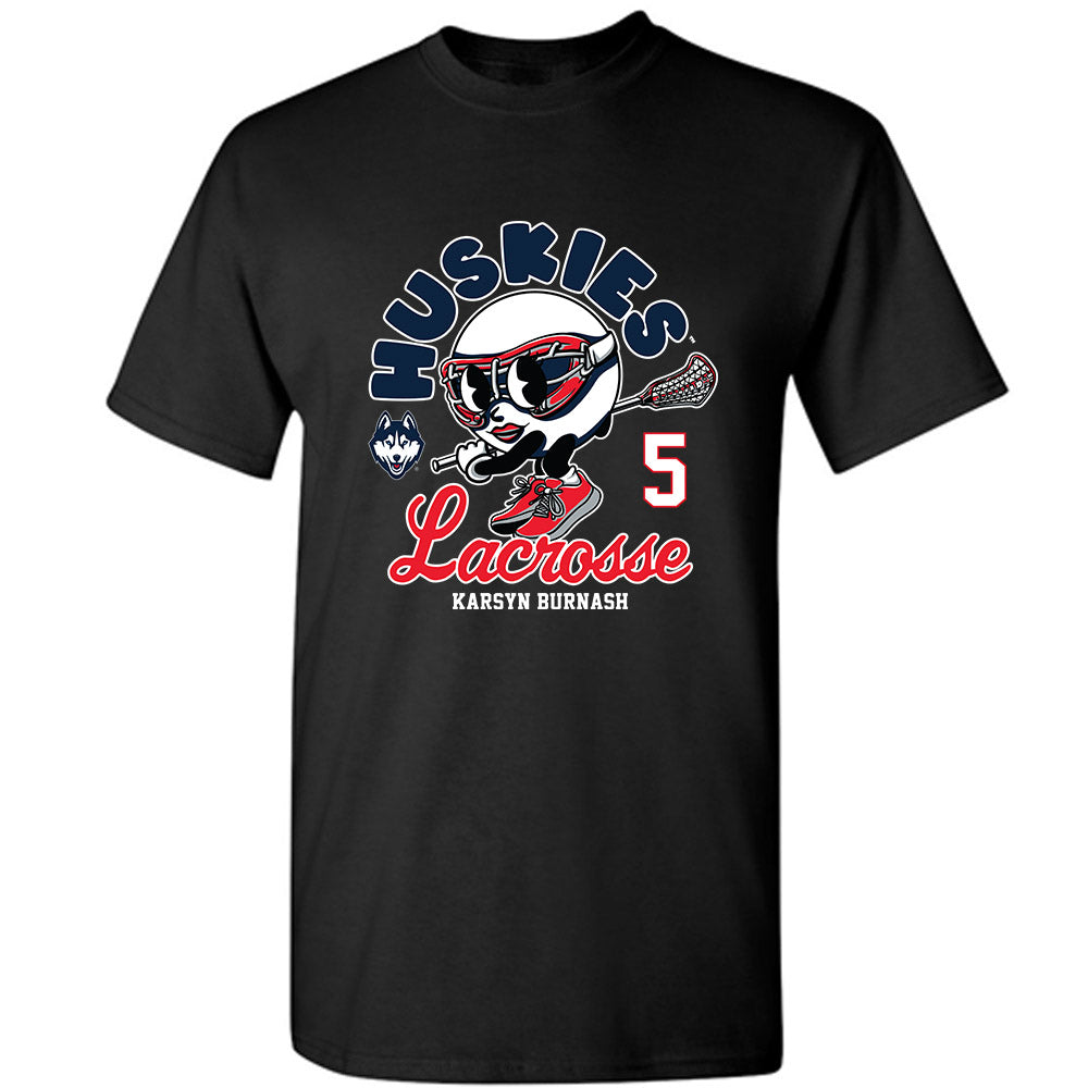 UConn - NCAA Women's Lacrosse : Karsyn Burnash - Fashion Shersey T-Shirt-0