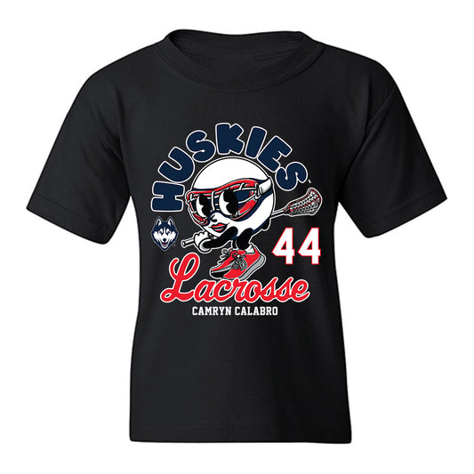 UConn - NCAA Women's Lacrosse : Camryn Calabro - Fashion Shersey Youth T-Shirt-0