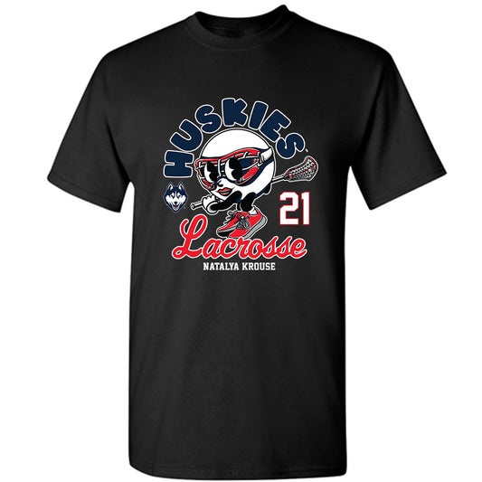 UConn - NCAA Women's Lacrosse : Natalya Krouse - Fashion Shersey T-Shirt-0